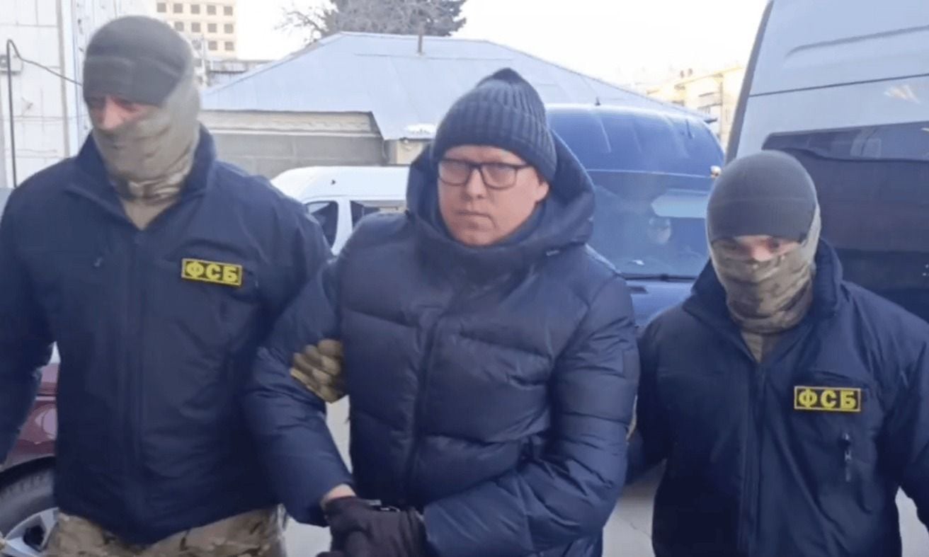 Алексей Нечаев при задержании, Челябинск, февраль 2025