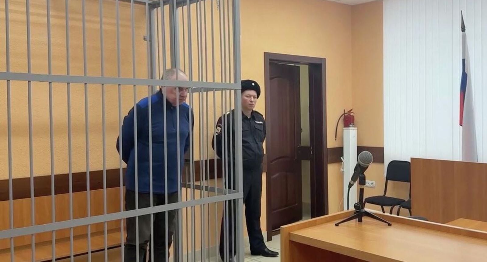 Владимир Куприянов в зале суда
