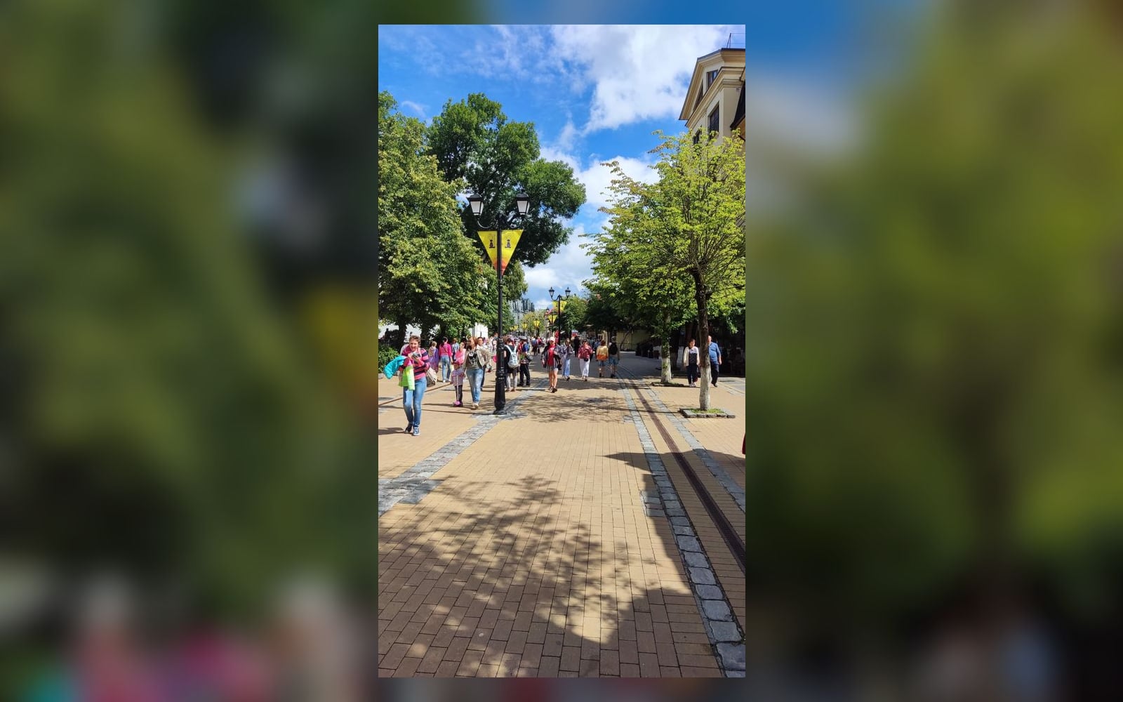 Курортный проспект в Зеленоградске