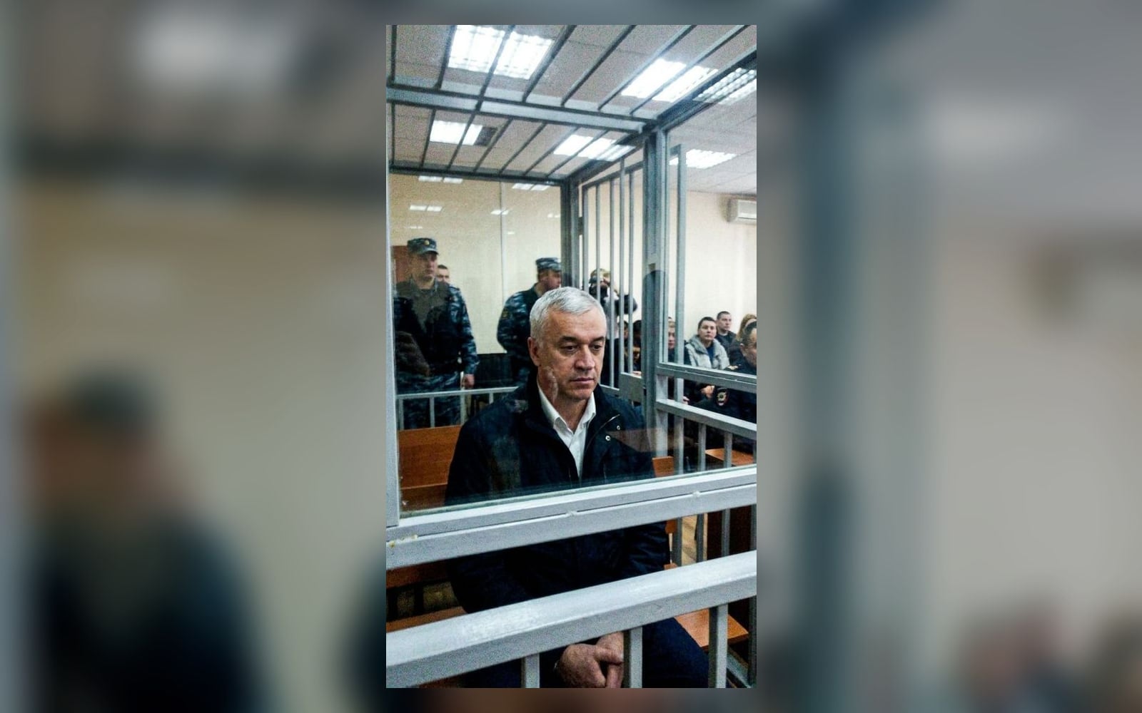 Рустам Шахбанов в зале суда