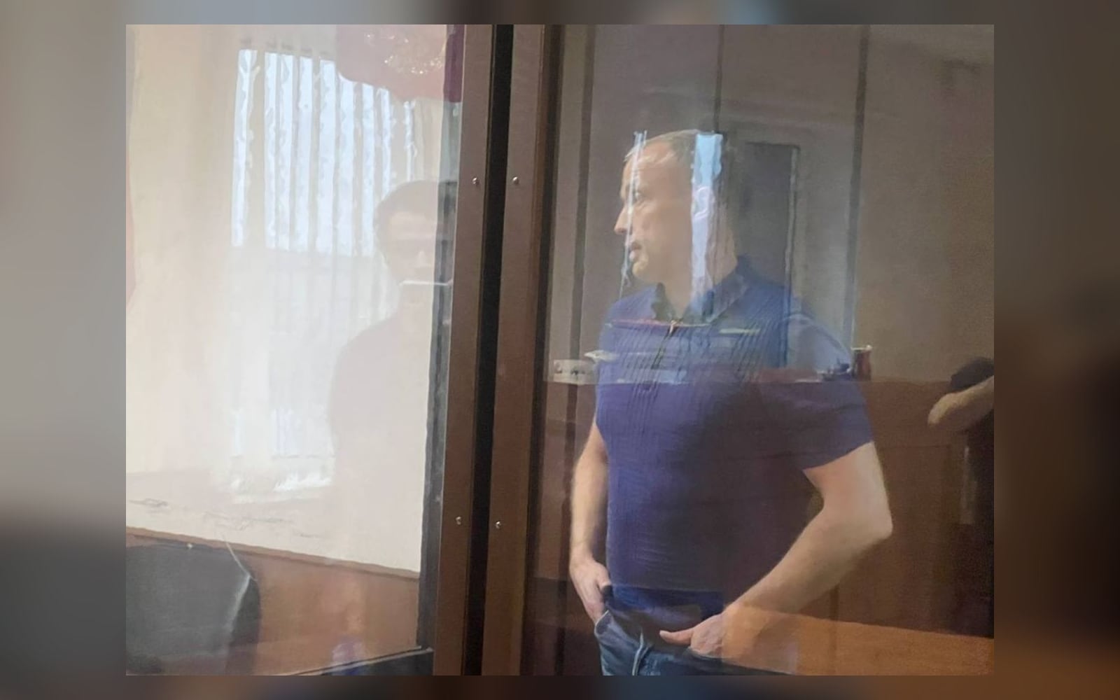 Александр Ремига в зале суда