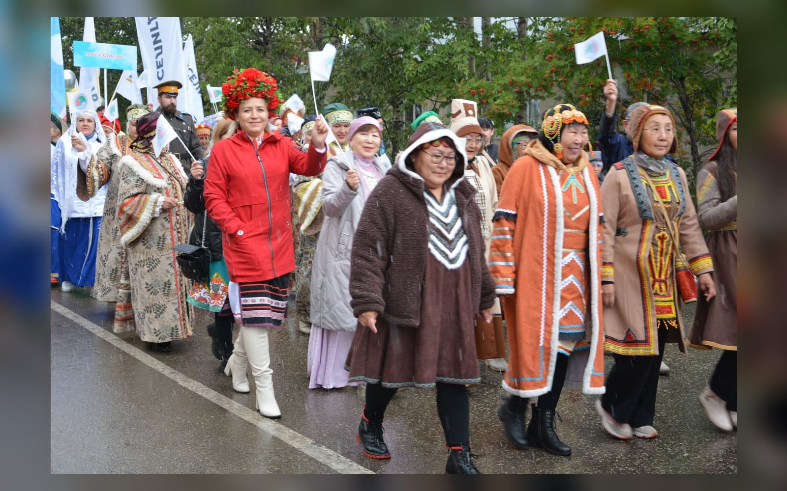 Шествие в честь 100-летия Алдана, 2 сентября 2023 года