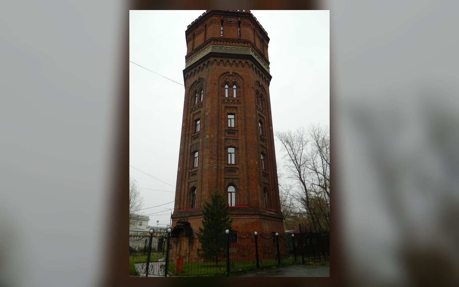 Главная водонапорная башня в Томске