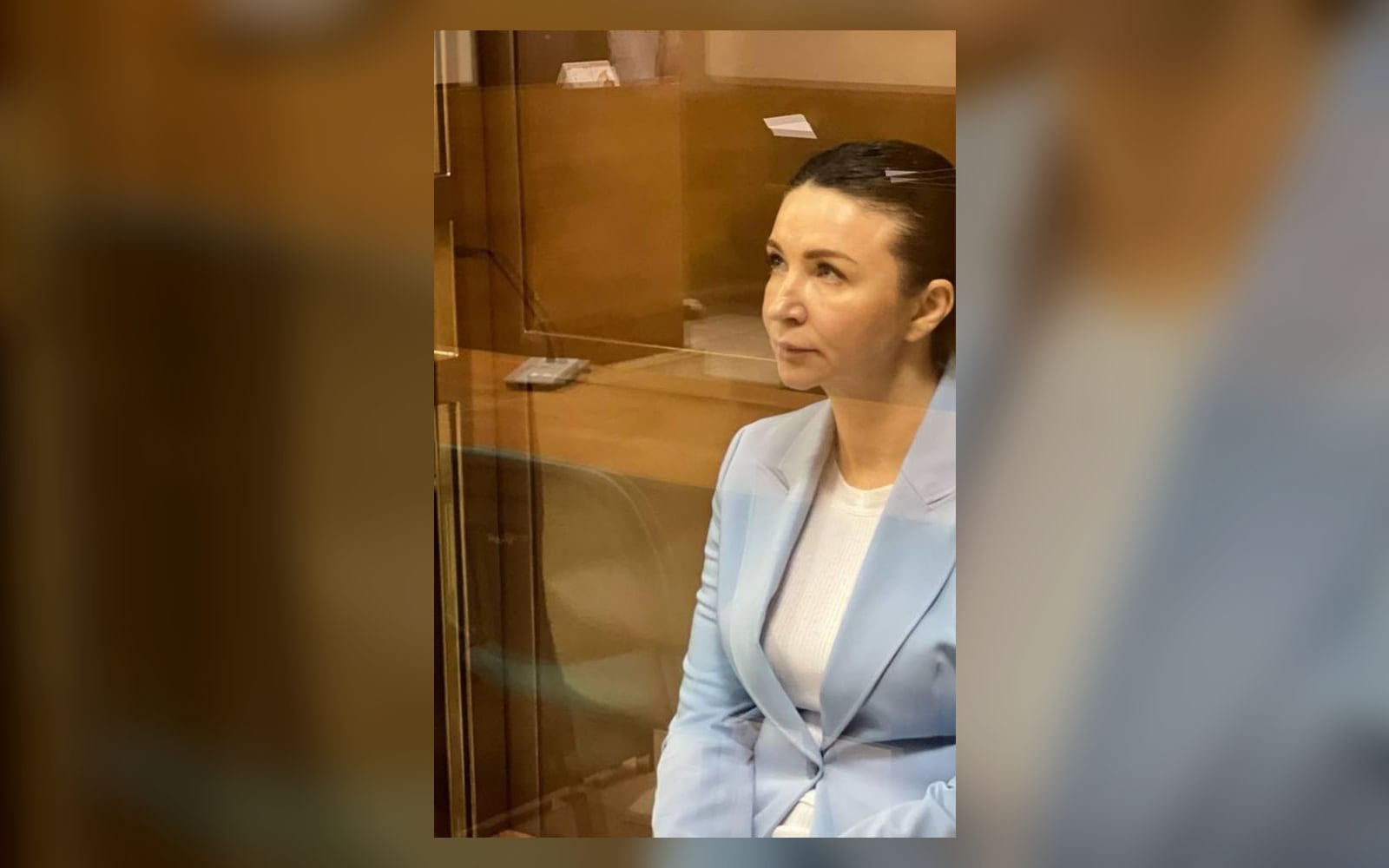 Елена Блиновская в зале суда, Москва