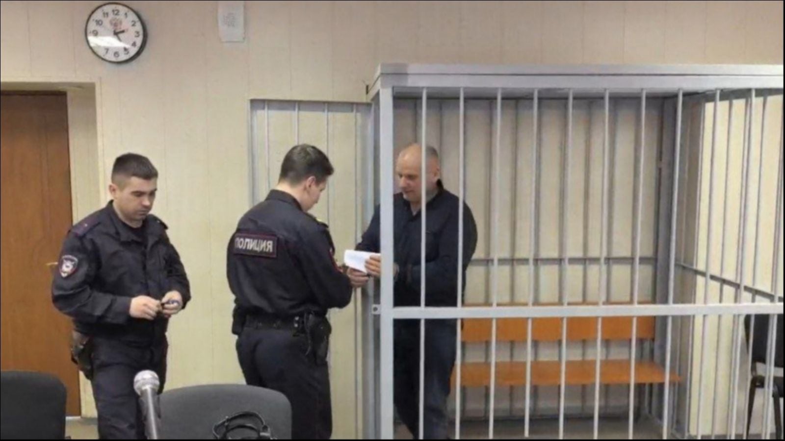 Сергей Богза в зале суда