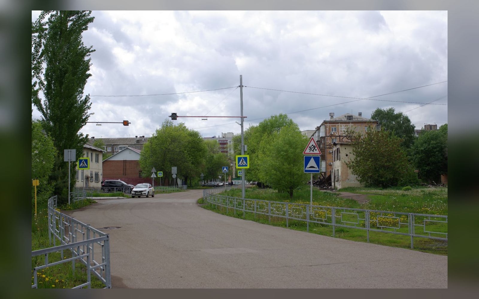 Уссурийская улица в Уфе