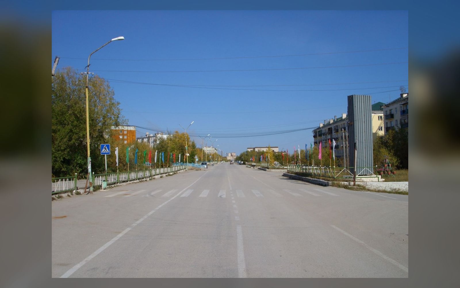Улица Заводская в Мохсоголлохе
