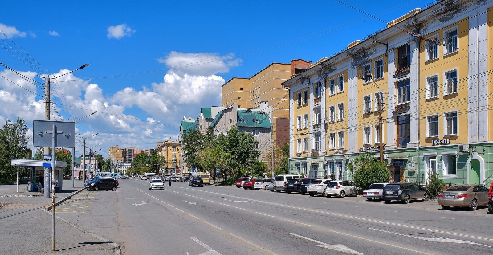 Амурская улица в Чите